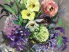 Softpastel-voorjarsbloemen, maat 28x36 cm te koop