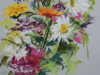 plein-air-bloemen-pastel-met-margrieten te koop