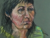 Studie pastel Model Marian