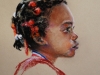 pastel-portrait-little-girl, maat 30 x 22 cm